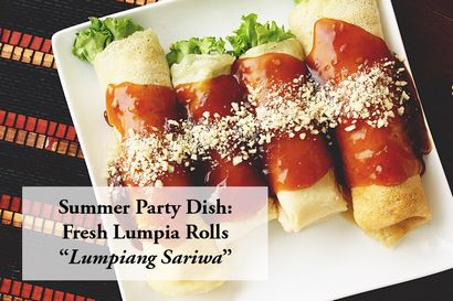 Lumpiang Sariwa Recette