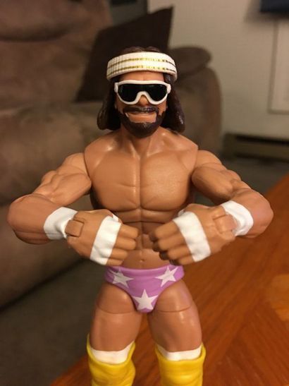 Macho Man Gets Immortalisé dans Dernières Mattel Définition WWE Moments Figure