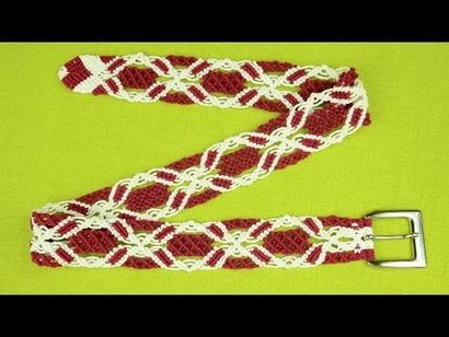 Macramé CEINTURE (DIY), Comment faire & amp; Faire tout!