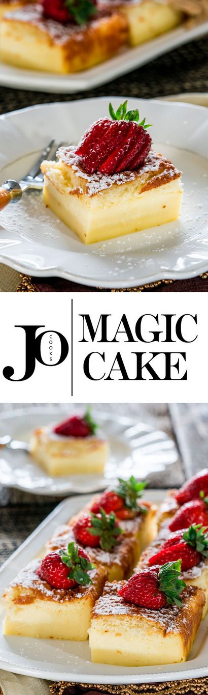 Gâteau magique - Chefs cuisiniers Jo