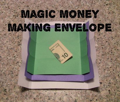 Magic Money Making enveloppe 3 étapes (avec photos)