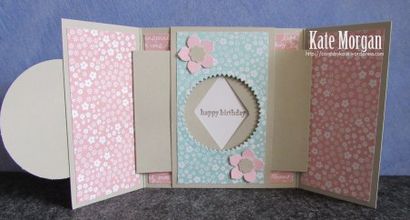 Magic Window Card Shutter, Kate Morgan, Stampin indépendant Up! ® Démonstrateur