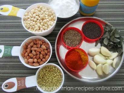 Maharashtrian Recette mince Poha Chivda, Maharashtrian Recettes en ligne