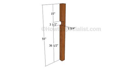 Boîte aux lettres plans de poste, HowToSpecialist - Comment construire, étape par étape les plans de bricolage