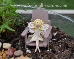 Machen Sie eine Fairy Garden - von den Möbeln zu den Feen!