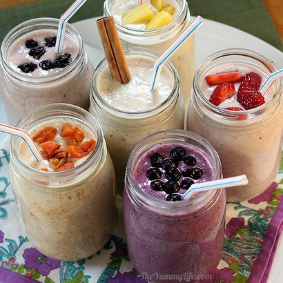 Préparation à l'avance Avoine smoothies