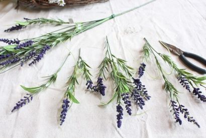 Faire une couronne de fleurs Hydrangea pour le printemps - Entre Naps sur le porche