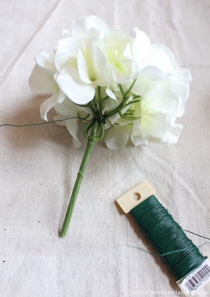 Machen Sie eine Hortensie Kranz für den Frühling - Zwischen Naps auf dem Portal