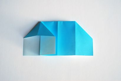 Machen Sie eine entzückende Origami Doll House