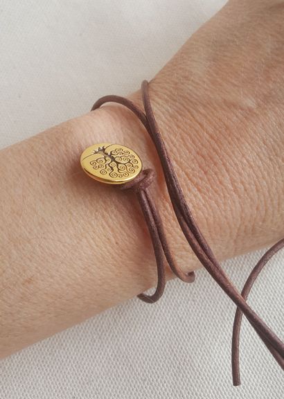 Faire un bouton facile noueuse Bracelet sur craftsy