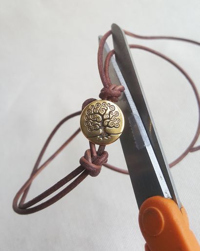 Faire un bouton facile noueuse Bracelet sur craftsy