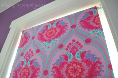 Faire un No-Sew Tissu couvert Ombre Roller, le bricolage maman