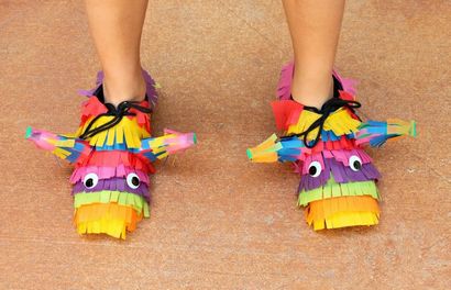 Faire un Chaussures Piñata Costume - Morena - Corner