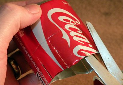 Faire une canette de soda Poêle