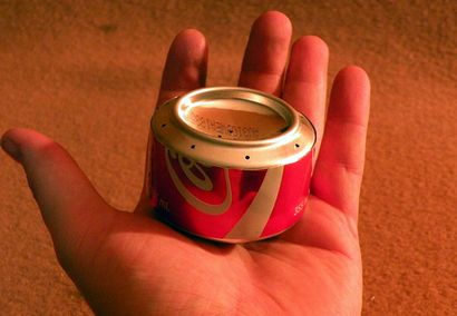 Machen Sie ein Soda Can Herd