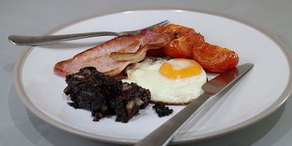 Machen Black Pudding From Scratch-Rezept