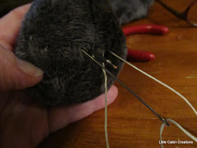 DO MAKE DOLLS Tutoriel-Eyes pour un animal en peluche & amp; L'échelle point