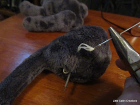 DO MAKE DOLLS Tutoriel-Eyes pour un animal en peluche & amp; L'échelle point