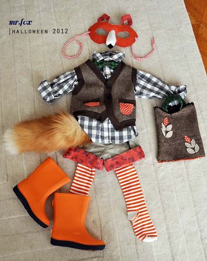 Faire Halloween Costume Fox, Inc maman Daily
