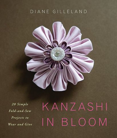 Machen Kanzashi aus - Kanzashi in Bloom - Dollar Store Crafts