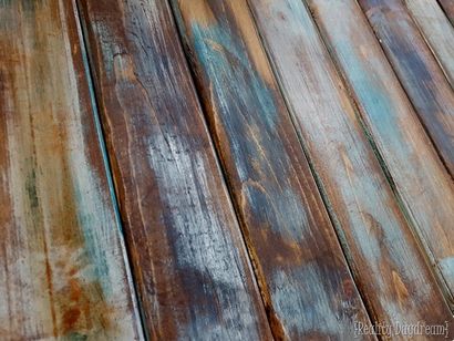 Créer un nouveau look bois comme vieilles planches de grange en difficulté