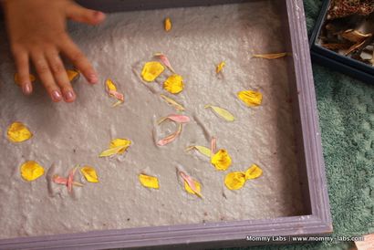 Machen Recycled Büttenpapier mit Kindern Tutorial mit Bildern
