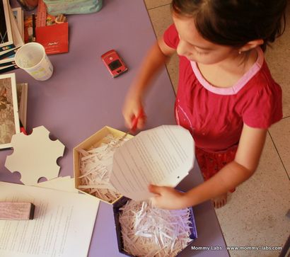 Machen Recycled Büttenpapier mit Kindern Tutorial mit Bildern