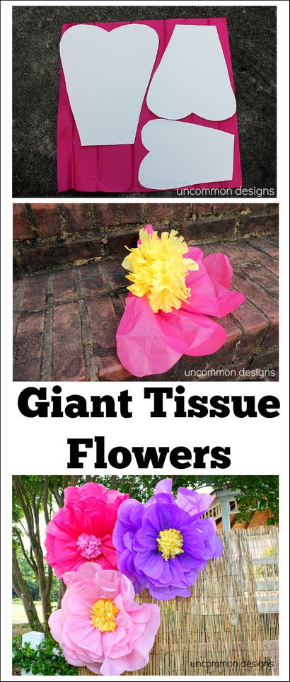 Machen Sie den coolsten Riesenseidenpapier Blumen aller Zeiten!