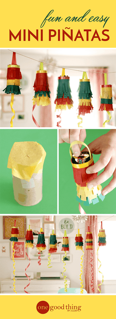 Rendre ces rapides - Facile Mini Piñatas pour Cinco de Mayo! Une bonne chose par Jillee