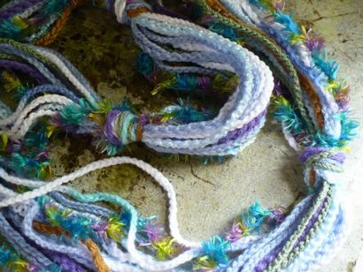 Faire le monde - s Easiest Crocheté Scarf - Dollar Artisanat Boutique