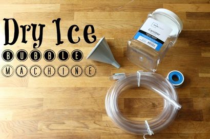 Faites votre propre solution Bubble IMPRESSIONNANT - Machine à glace Bubble sec bricolage