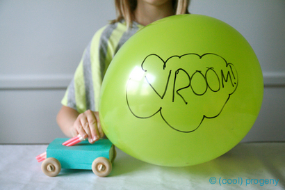 Faites votre propre voiture de ballon (ballon) Faites votre propre voiture de ballon