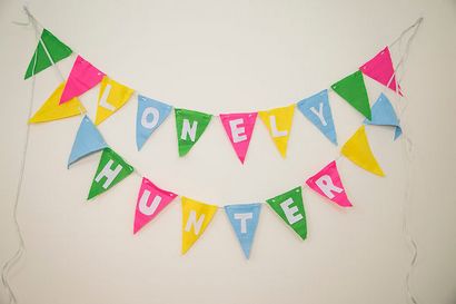 Faites votre propre Bunting, en six étapes faciles