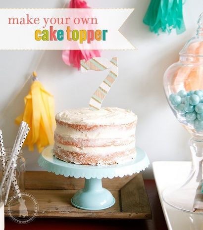 Faites votre propre forme de gâteau - la maison fait à la main