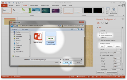 Faites votre propre modèle PowerPoint personnalisé dans Office 2013