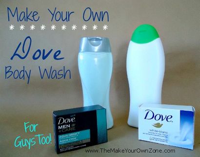 Faites votre propre corps Dove Wash - Le Make Your Own Zone