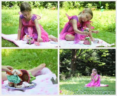 Faites vos propres poupées de fées - Créer un jardin féerique magique - Bien vivre maman