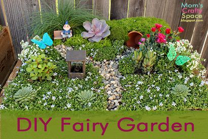 Erstellen Sie Ihre eigenen Fairy Garden - Glück ist hausgemachtes