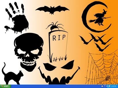 Erstellen Sie Ihre eigenen Halloween Themed Desktop-Hintergrund 7 Schritte
