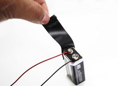 Faites votre propre Ampoule LED testeur De 9V batterie!