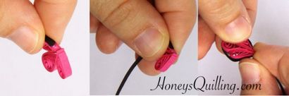 Faites votre propre papier Quilled Boucles d'oreilles papillon - Miel - de Quilling