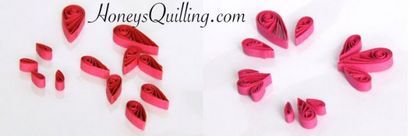 Faites votre propre papier Quilled Boucles d'oreilles papillon - Miel - de Quilling