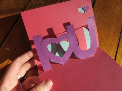 Faites votre propre papier à lettres Pop-Up Cartes - Le Hairpin