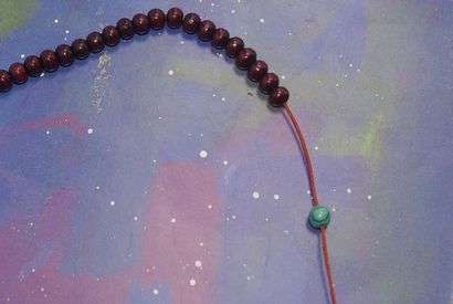 Faire une Mala (en utilisant un Premade Tassel) 6 étapes