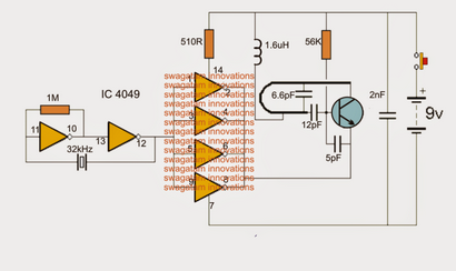 Faire un circuit Projets Sonnette sans fil ~ Circuit électronique