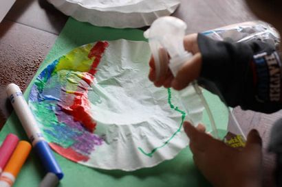 Faire la pâte à modeler de couleur Crayola à la craie de trottoir comme colorant - Derrière The Studio