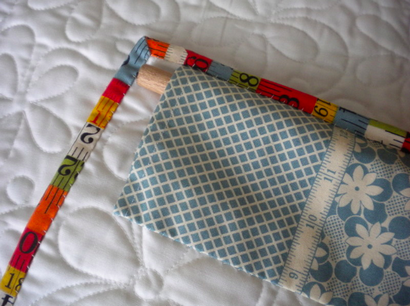 Faire les manches pour Hanging Quilts apprendre