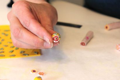 Fabrication de perles rondes - billes d'argile de polymère