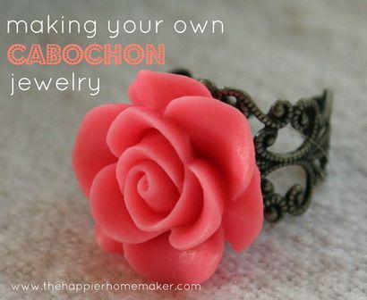 Faire vos propres bijoux Cabochon - un cadeau, la plus heureuse Homemaker