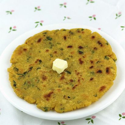 Makki Ki Roti Recette - Punjabi Makki Di Roti en 10 étapes